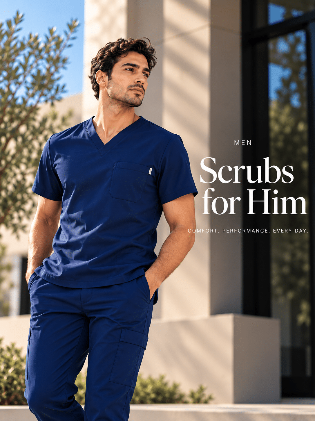 Men's scrubs